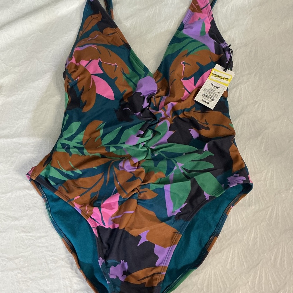 Shade & Shore Multicolor One Piece Swimsuit